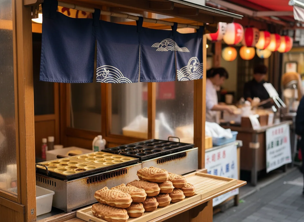 築地場外の店先